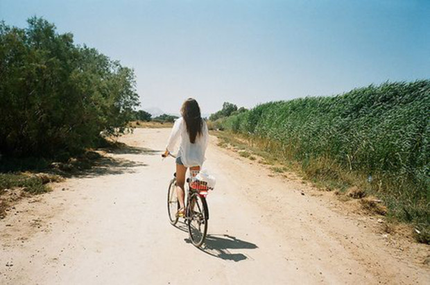 Endless summer, easy living, country biking