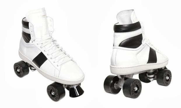 saint laurent roller skates