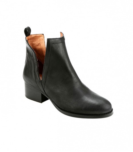 effrey Campbell Orily Cutout Ankle Boots ($195) in Black