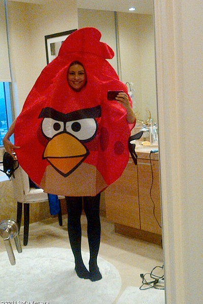 Sofia Vergara sem Angry Bird