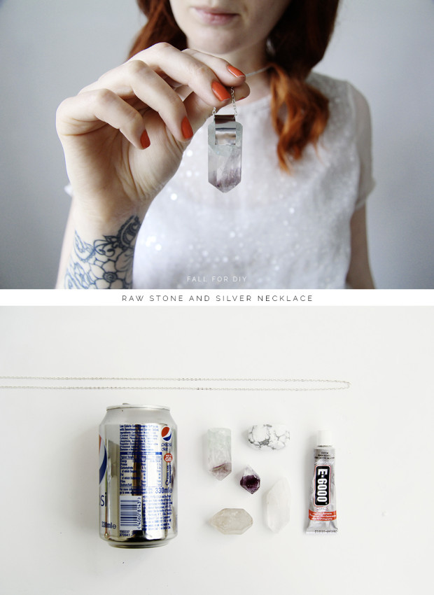 Fall-For-DIY-tutorial-Raw-Stone-and-Silver-necklace3